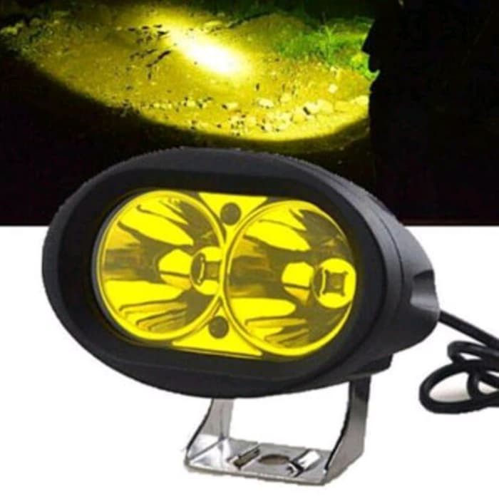 LAMPU TEMBAK SOROT LED OWL 20 WATT CREE KUNING