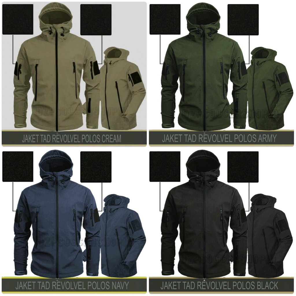 JAKET TAD PRIA / Jaket Tactical / Jaket TAD Bravo / Jaket Garuda / Jaket Outdoor / Free logo Garuda + Bendera indonesia