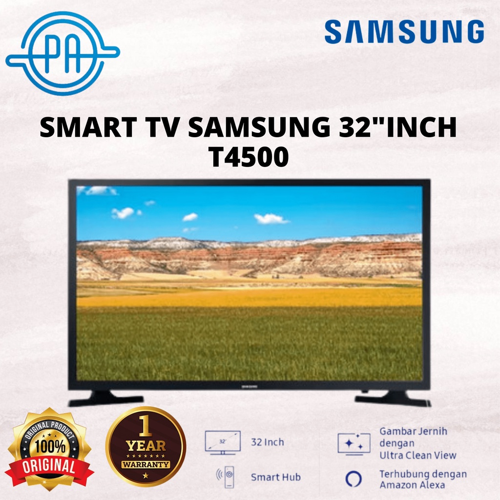 LED SMART TV 32" SAMSUNG 32T4503 32 T4503 HD SMART TV 32 INCH