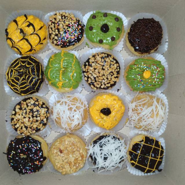 

Donat mini isi 16