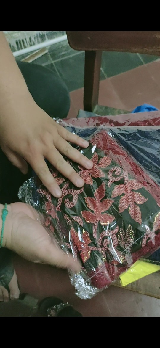 Kebaya Anak Chacha Kids (6 Warna) Brukat Premium Mix Batik Prada Terlaris Termurah !!!