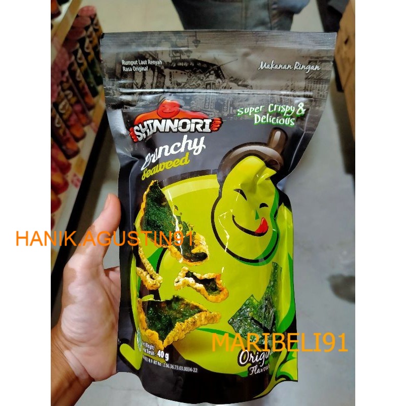 

SHINNORI SEAWEED RUMPUT LAUT 40GR maribeli91