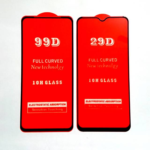 Tempered Glass 9D Full Cover Oppo A5  A9  A15  A31  A52   A53  A54 A72 A74 92 A94 A95