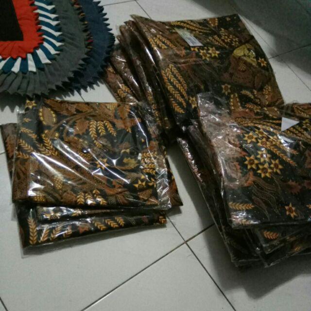 Risnabatik Hrb026 Couple Manggar Ayah Dan Anak Kemeja Pria
