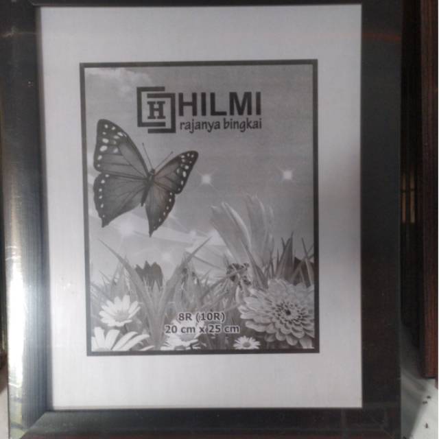 Bingkai Foto Ukuran 10R(hitam polos)