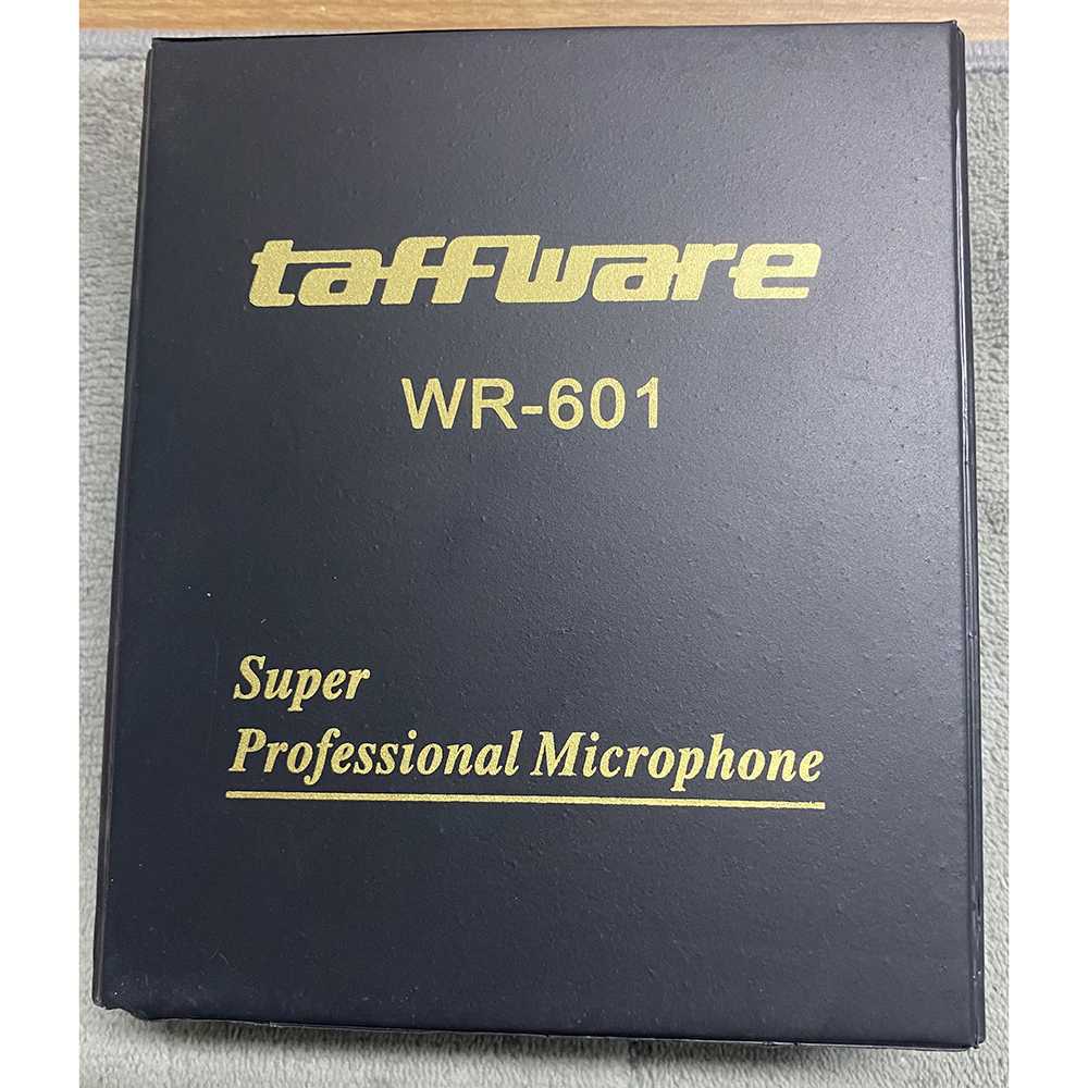 Taffware Wireless FM Transmitter Receiver Pro Microphone WR-601