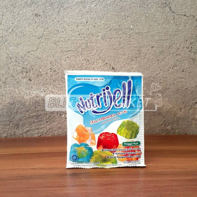 

NUTRIJELL PLAIN / TANPA RASA / 1PCS