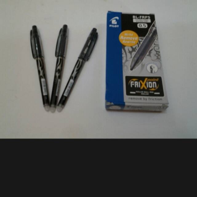 

Pulpen pilot bisa hapus (0,5) dan 0.7 mm hitam,biru
