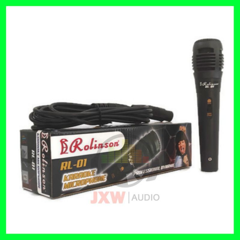MIC KABEL MURAH ROLINSON RL 01 / MICROPHONE ROLINSON RL-01 / RL01