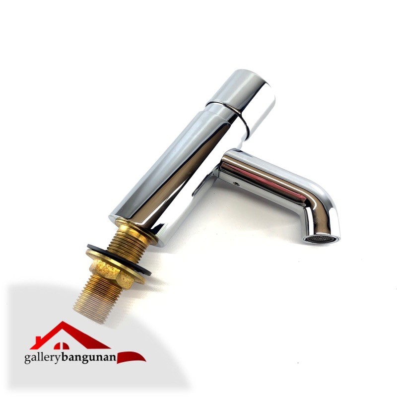 Kran Wastafel Wasser Push (Tekan) TBA-S033