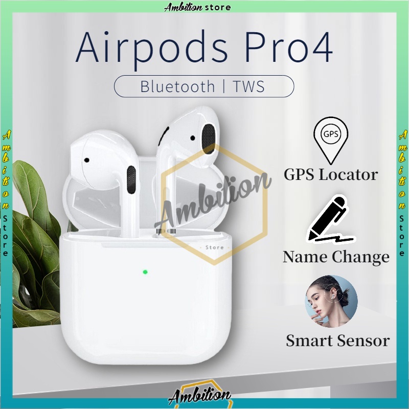 [Bisa Bayar Ditempat] Handsfree Wireless BT Super Bass Box Charging Pro4 bisa cod FREE PACKING BUBBLE WRAP