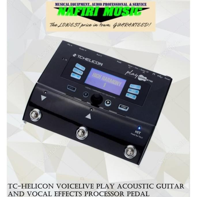 Promo- TC-Helicon VoiceLive Play Acoustic Guitar and Vocal Effects Processor -Best Seller