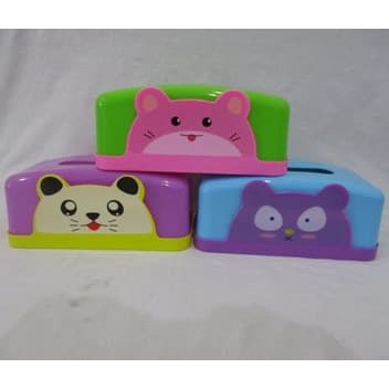 Tempat Tissue Kotak Animal/Tissue Box Karakter Binatang