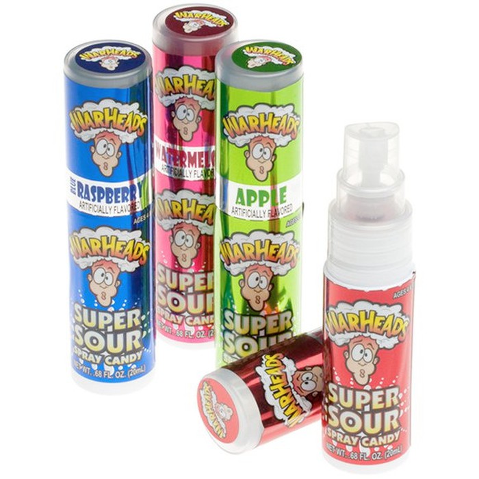 

Warheads Spray Candy Permen Semprot USA