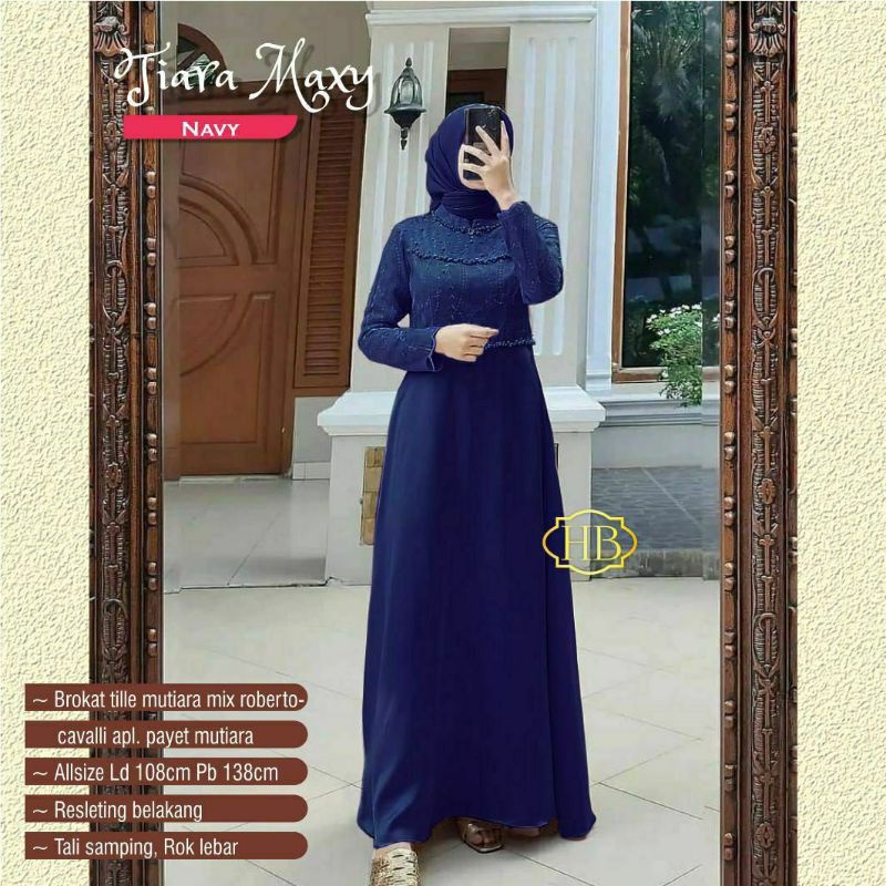 GAMIS LUCIA BROKAT IMPORT TILE  MUTIARA JUMBO STANDAR ANAK