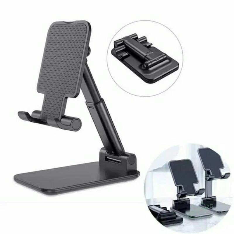 Murah Holder Folding Desktop Phone Holder besi