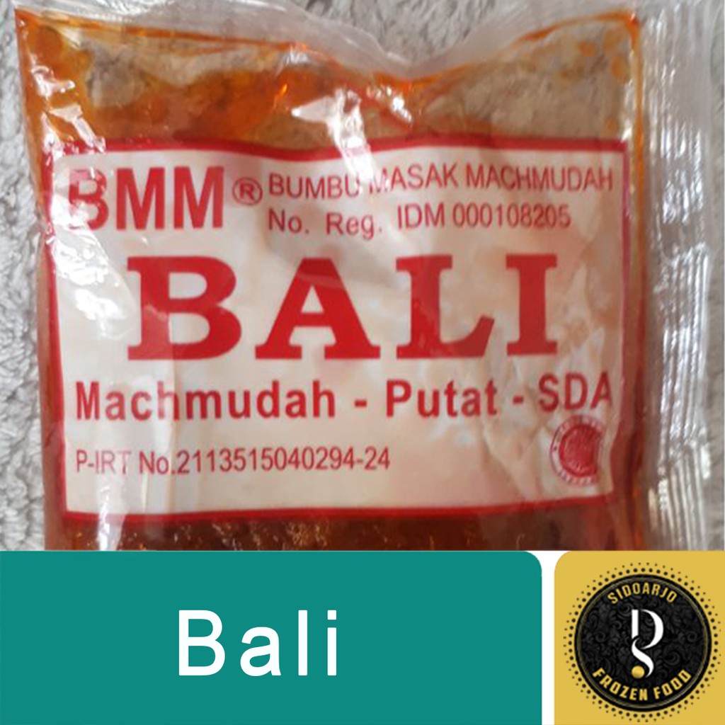 

Bumbu Bali | Mahmudah | Machmudah | BMM 50gr