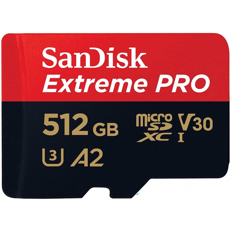 Sandisk Extreme Pro Memory card U3 128GB SD card 32GB 64GB 256GB 512GB C10 A2 90MB / s Micro SD90X