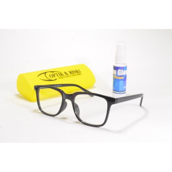 kacamata anti radiasi (frame+lensa) retro 75045