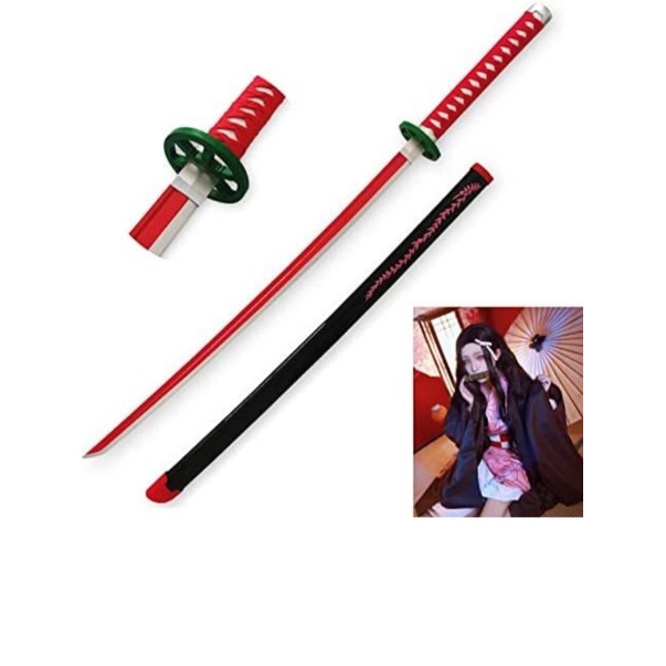 katana kayu kimetsu no yeyang demon slayer anime