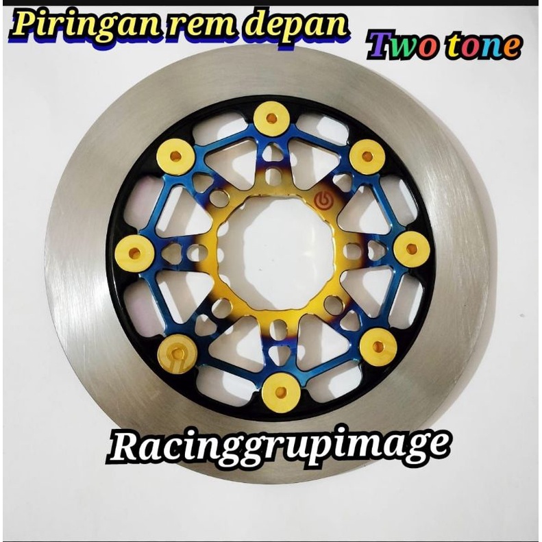 DISC BRAKE DISC PIRINGAN CAKRAM ROTOR BRCMBO 3D 220MM NOUVO JUPITER MX FIZR VEGA BEAT SCOOPY MIO DLL