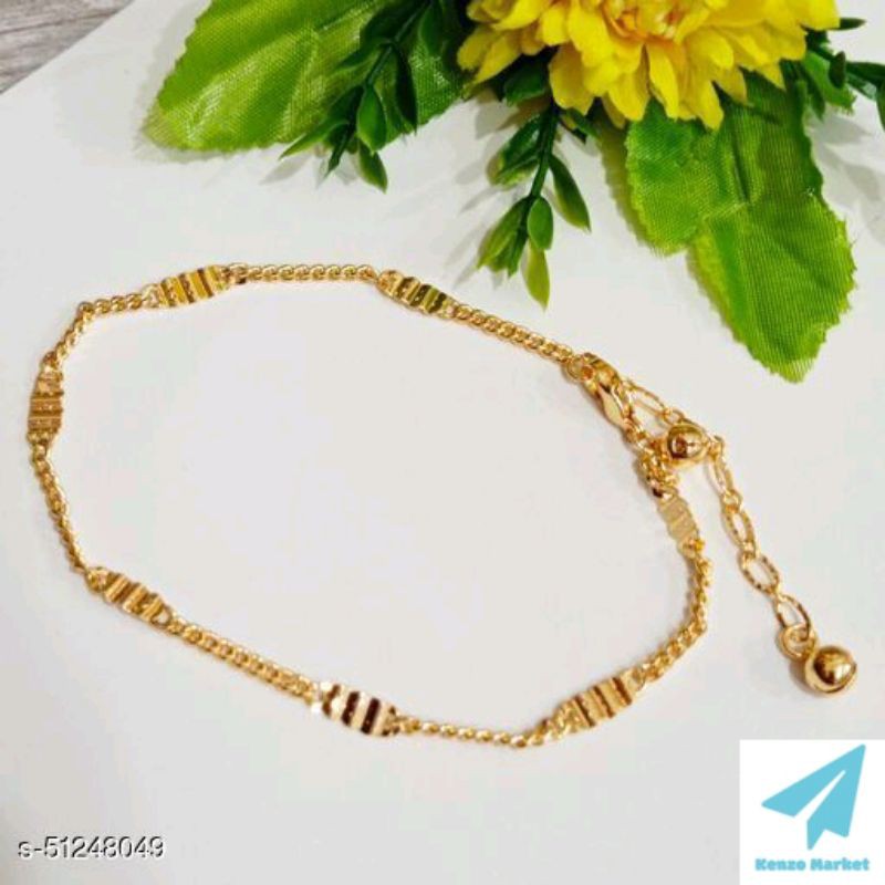 Gelang Kaki Gold Plated