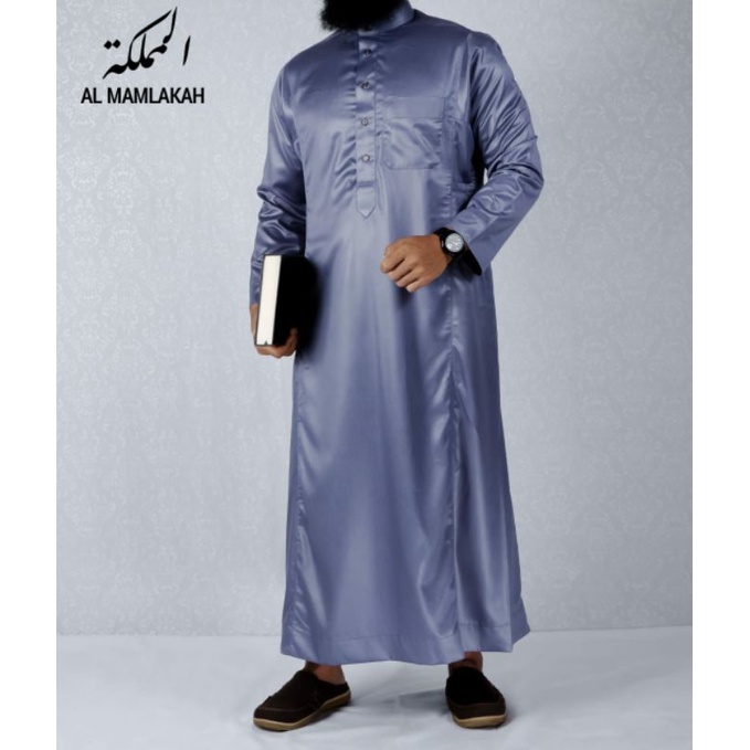JUBAH GAMIS PRIA ALMAMLAKAH MODEL JUBAH AL HARAMAIN HARAMAIN