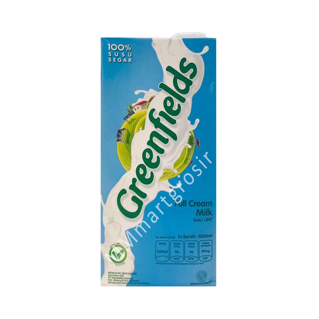 Susu GreenFields / Susu UHT / Susu Segar  / Susu Sehat / 1000ml / 200ml