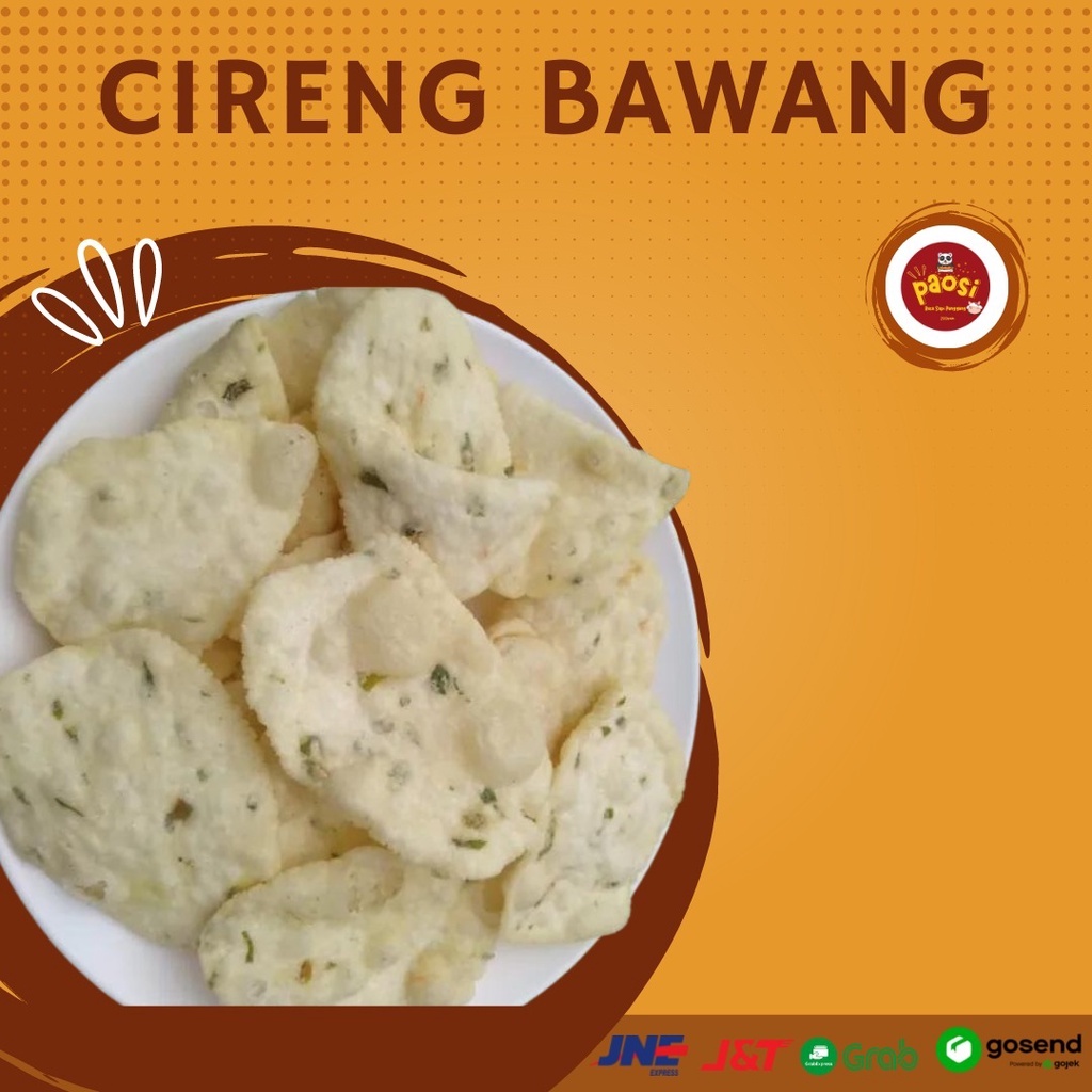 

CEMILAN KERIPIK CIRENG BAWANG BANDUNG