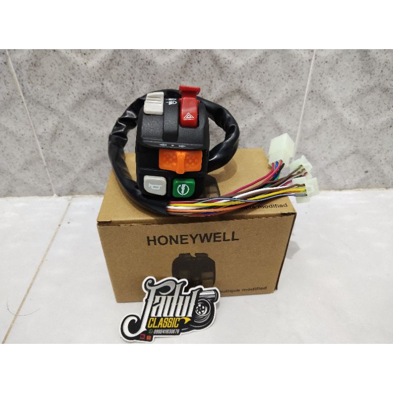 Holder Lampu Saklar LH Kiri Honeywell7in1sklar sen Sein lampu dim Kiri Honeywell universal