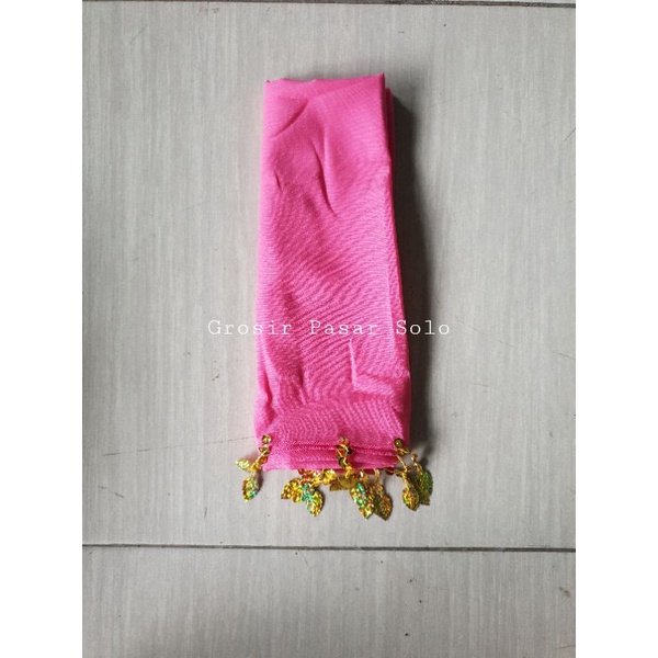 Selendang tari anak / sampur anak murah / selendang tari ronce-Pink muda