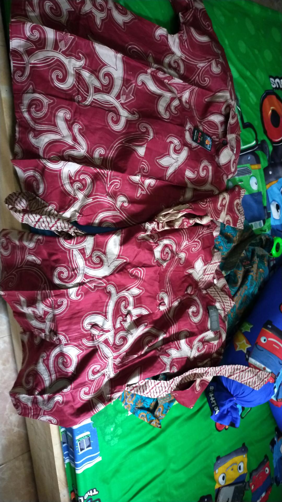 Atasan Batik Dolby Dolbi Dobby Doby Tenun Sutra Tulis Halus Katun Atbm Baron ,sarombit Atasan