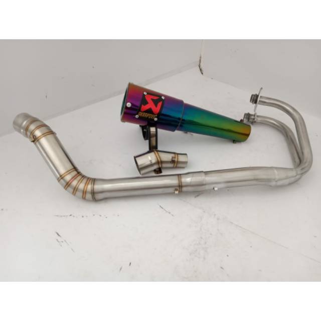 Knalpot motor fulset 250cc -