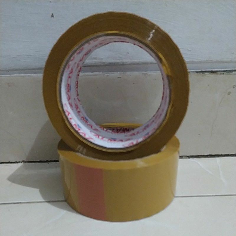 Lakban Bening / Coklat Almaz 45mm × 90yard / 45mm × 72 yard Lakban Super Lengket Murah