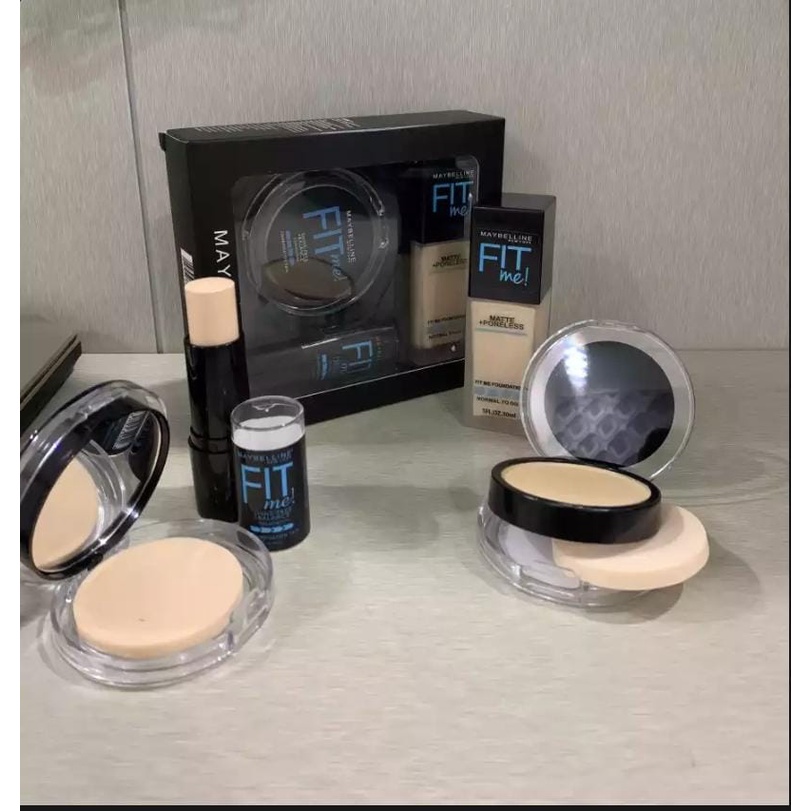 Maybelline Fit Me Make Up Set 3in 1