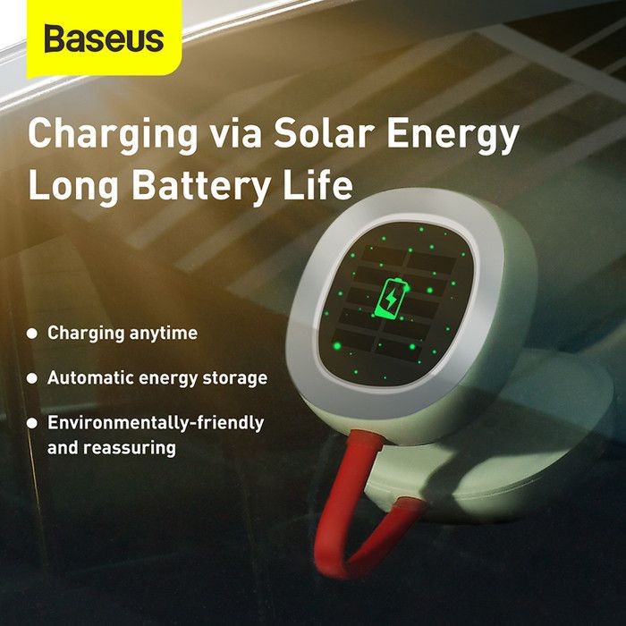 Baseus In Car Solar Reading Lamp Eye Protection Lampu Baca Mobil LED