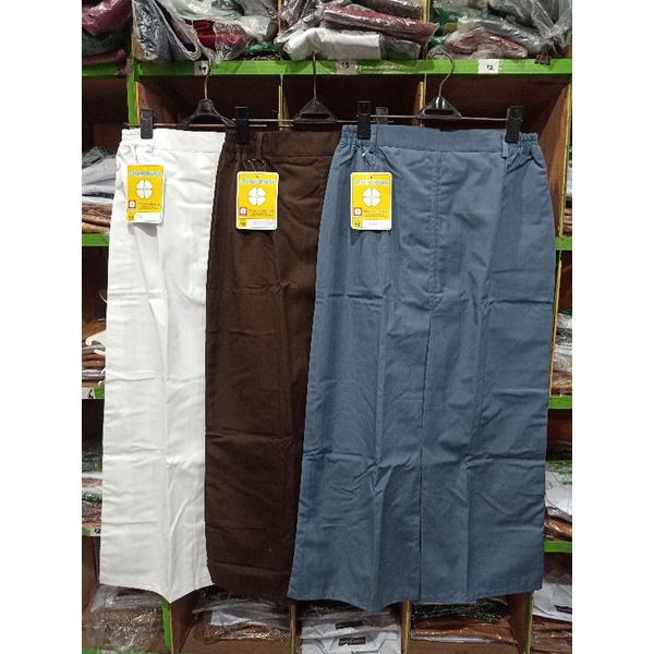 ROK SPAN PANJANG ROK SMA SERAGAM SMA BAWAHAN SPAN SMA ROK SEKOLH SPAN PANJANG