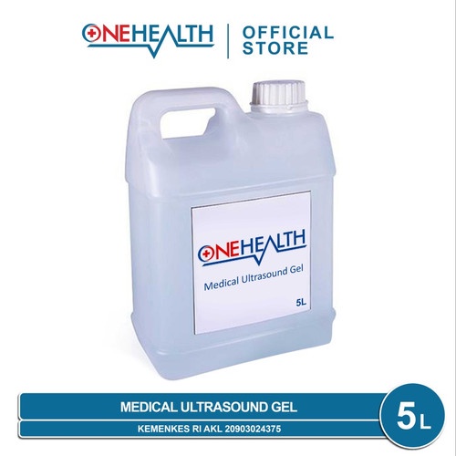 ULTRASOUND GEL CLEAR ONEHEALTH 5L