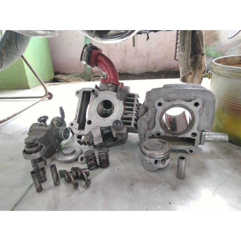 BLOK HEAD/BORING HEAD/MESIN JUPITER Z/VEGA R 130