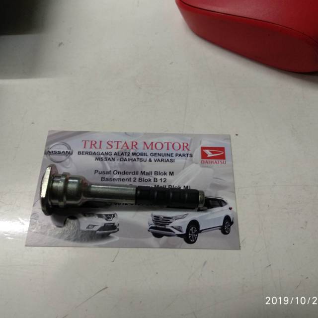 ORIGINAL baut caliper kaliper rem depan march livina lama (2011 ke bawah)