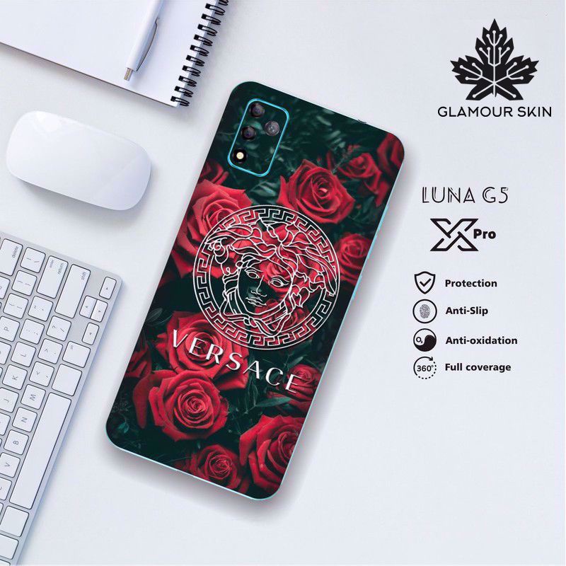 *(Dapat2PCS)* LUNA X PRO (G5) Garskin Case/Stiker Protector Motif FLOWES