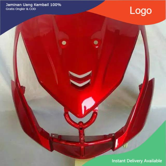 TAMENG BODY DEPAN BEAT FI 2013-2014 MERAH