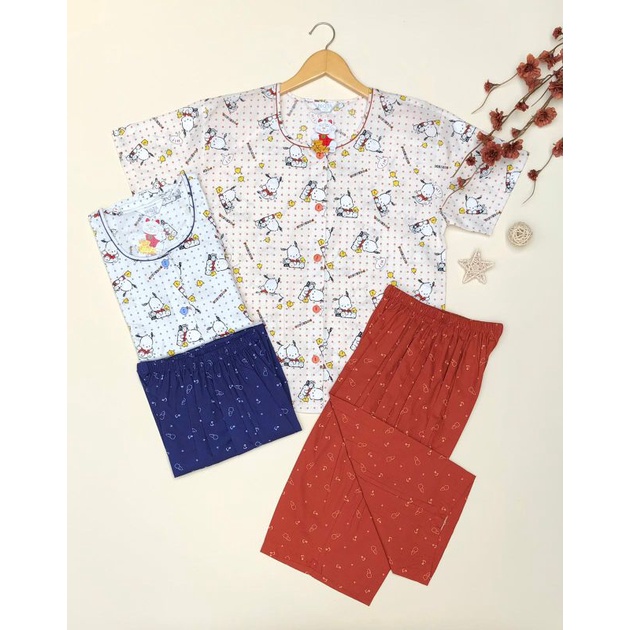 BAJU PIYAMA NIQTA DEWASA CELANA SONTOK / PIYAMA IBU DAN ANAK NIQTA