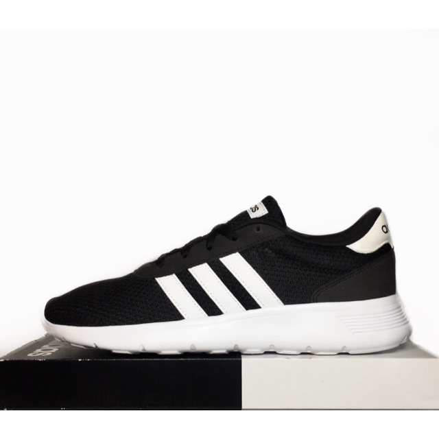 Sepatu Running Lari Adidas Lite Racer Black BB9774 ORIGINAL BNIB
