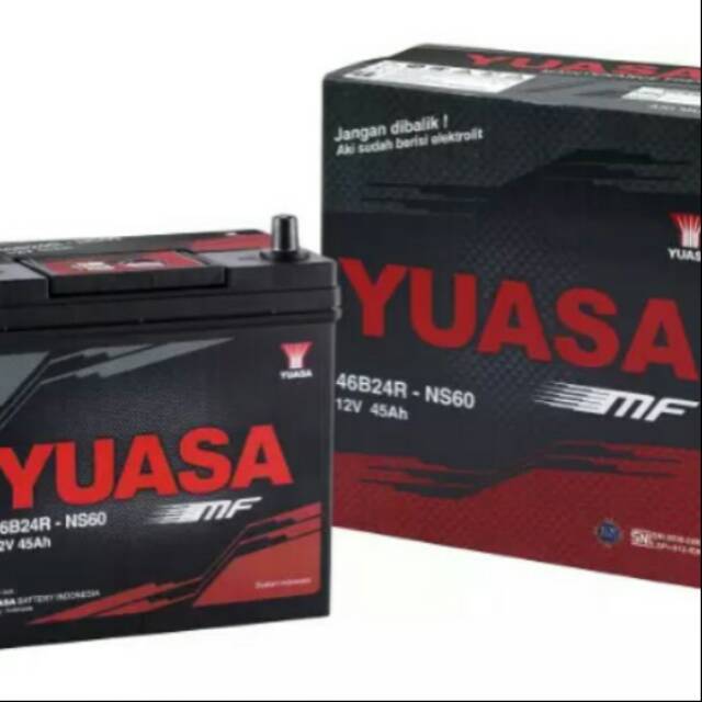 Aki Mobil Yuasa MF NS60