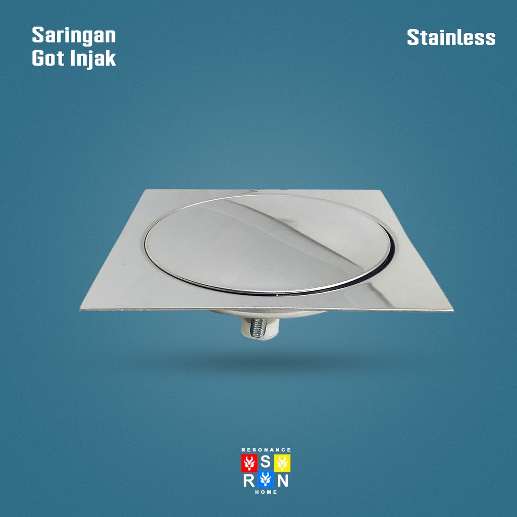 Saringan Got Kamar Mandi / Saringan Injak | Saringan Got Injak Stainless | Floor Drain