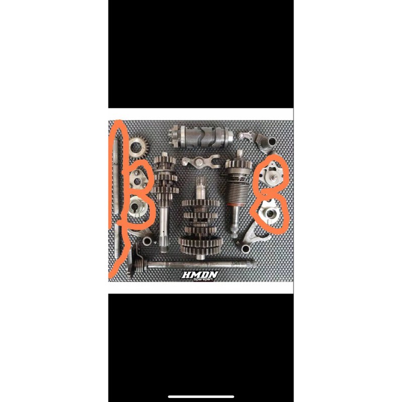 As gear Rasio vega r / jupiter lama