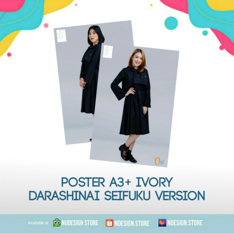 

NDESIGN - POSTER A3+ DARASHINAI AISHIKATA SEIFUKU VER