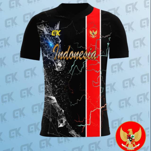 JERSEY BOLA INDONESIA KAOS BOLA BAJU BOLA TIMNAS INDONESIA PRINTING MLXL