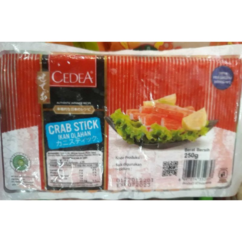 

Cedea crab stick olahan ikan 250gram